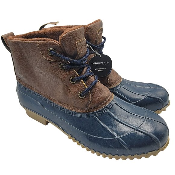 London Fog Shoes - London Fog Collection Winley Duck Boots Womens 7 Brown Outdoors